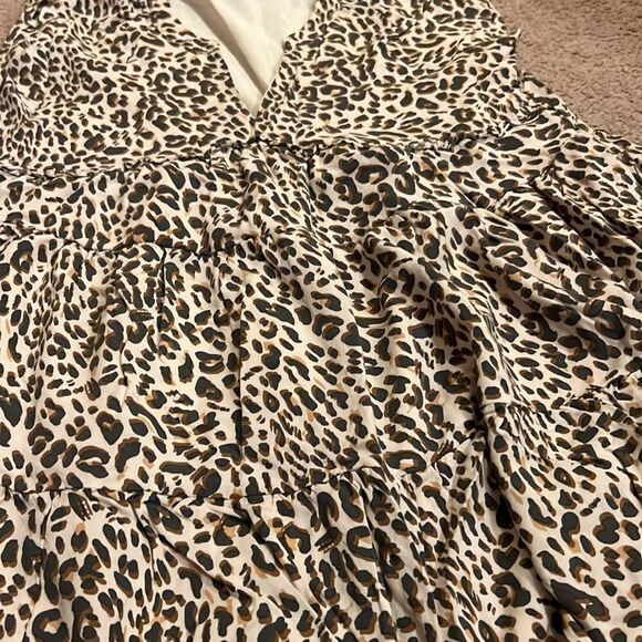 Thml animal print mini dress M - Picture 5 of 7